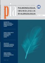 Pulmonologija, imunologija ir alergologija 2013 m. I numeris