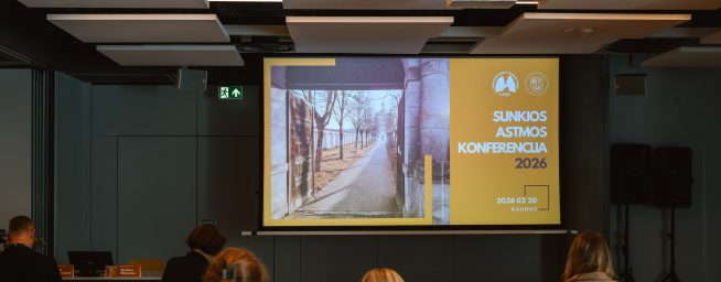 Akimirkos iš konferencijos „Sunki astma 2026“