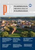 Pulmonologija, imunologija ir alergologija 2015 m. I numeris