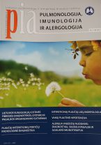 Pulmonologija, imunologija ir alergologija 2011 m. I numeris