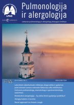 Pulmonologija ir alergologija 2019 m. II numeris