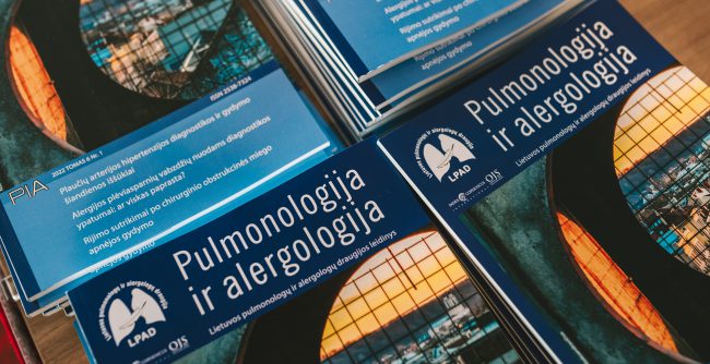 Akimirkos iš hibridinės konferencijos „Pulmonologija ir alergologija 2022“