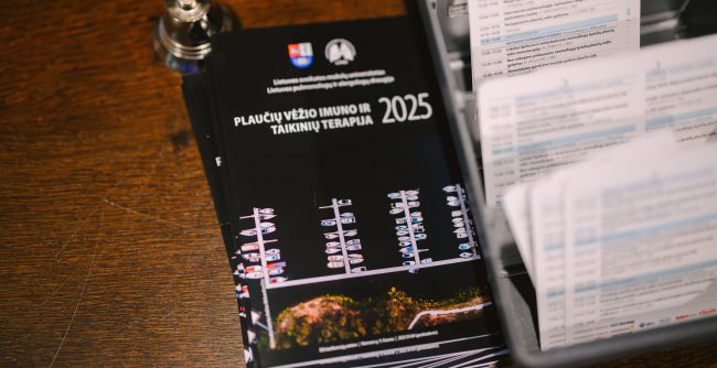 Akimirkos iš konferencijos „Plaučių vėžio imuno ir taikinių terapija 2025“
