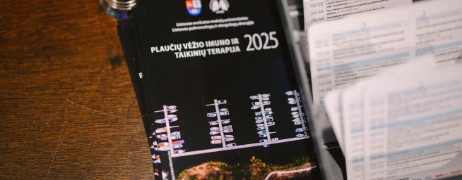 Akimirkos iš konferencijos „Plaučių vėžio imuno ir taikinių terapija 2025“
