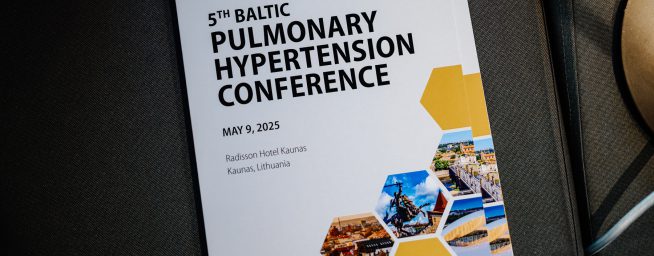 Akimirkos iš konferencijos „5th Baltic Pulmonary Hypertension conference 2025“