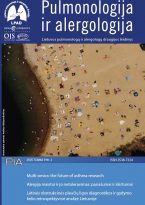 Pulmonologija ir alergologija 2025 m. II numeris
