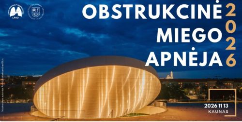 Konferencijos „Obstrukcinė miego apnėja 2026“ programa